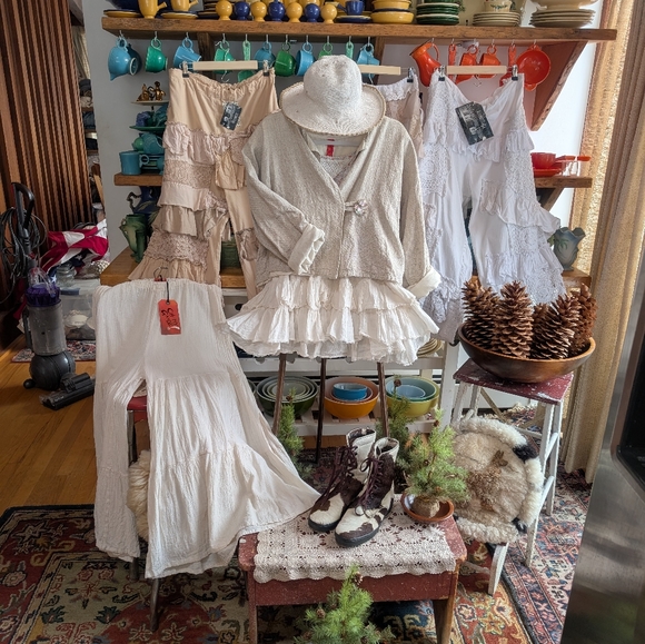 💥SOLD💥❣️RESERVED❣️Karol Richardson 100% Linen/Cotton Reversible Blazer - Picture 1 of 15